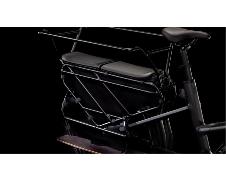 Vélo électrique cargo Unisexe LONGTAIL HYBRID FAMILY 725 Gris