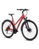 Vélo trekking Femme DOMINGO 24 SPORT LADY Rouge - Image 2/6