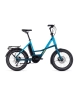 Vélo électrique urbain Unisexe COMPACT SPORT HYBRID 500 Bleu - Image 1/6
