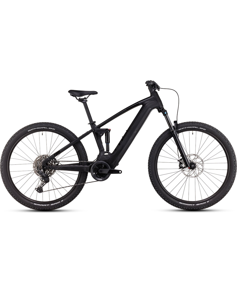 VTT électrique tout suspendu STEREO HYBRID 120 ONE 625 Noir/Noir