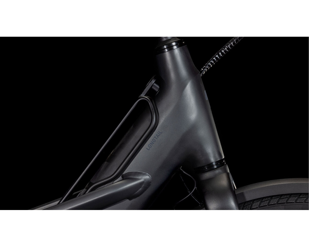 Vélo électrique cargo Unisexe LONGTAIL HYBRID FAMILY 725 Gris